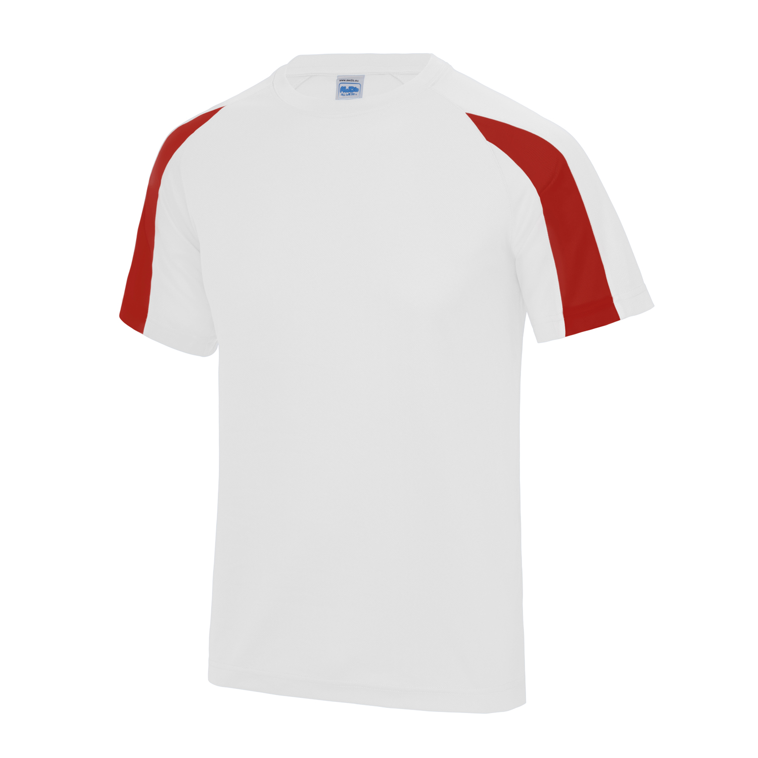 AWDis Just Cool Contrast Cool T-Shirt - Men Team Sports/Football ...