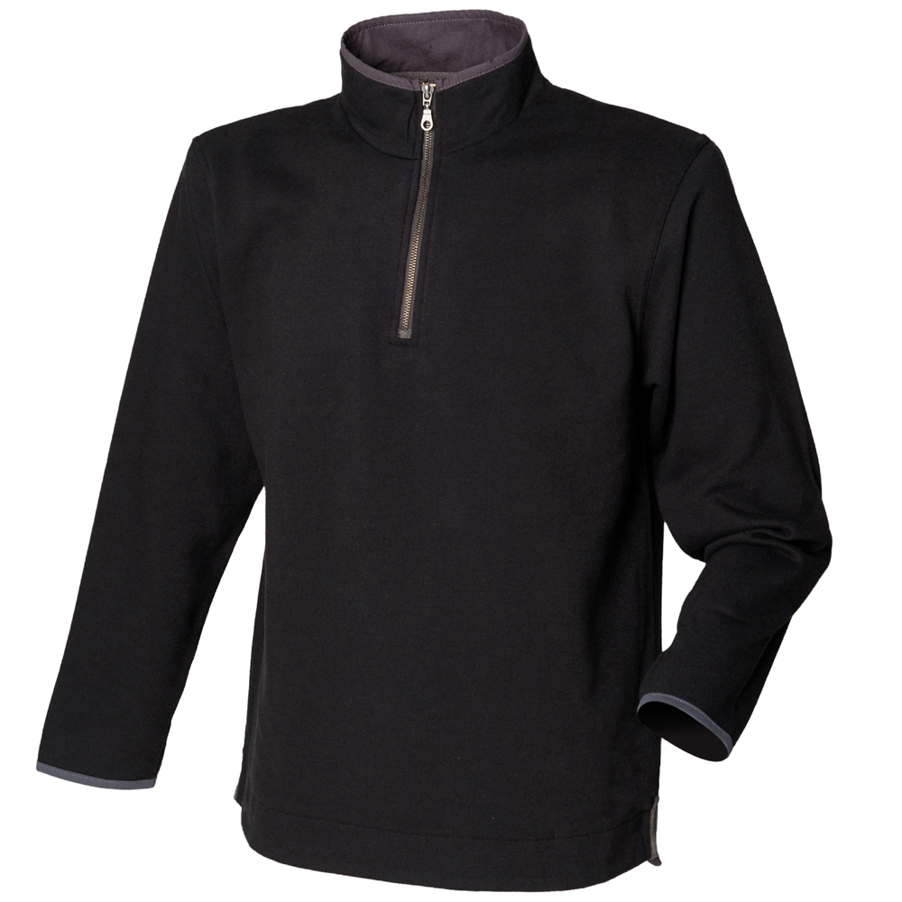 Front Row Super Soft 1/4 Zip Sweatshirt (FR040) - Cotton Sweatshirt | eBay