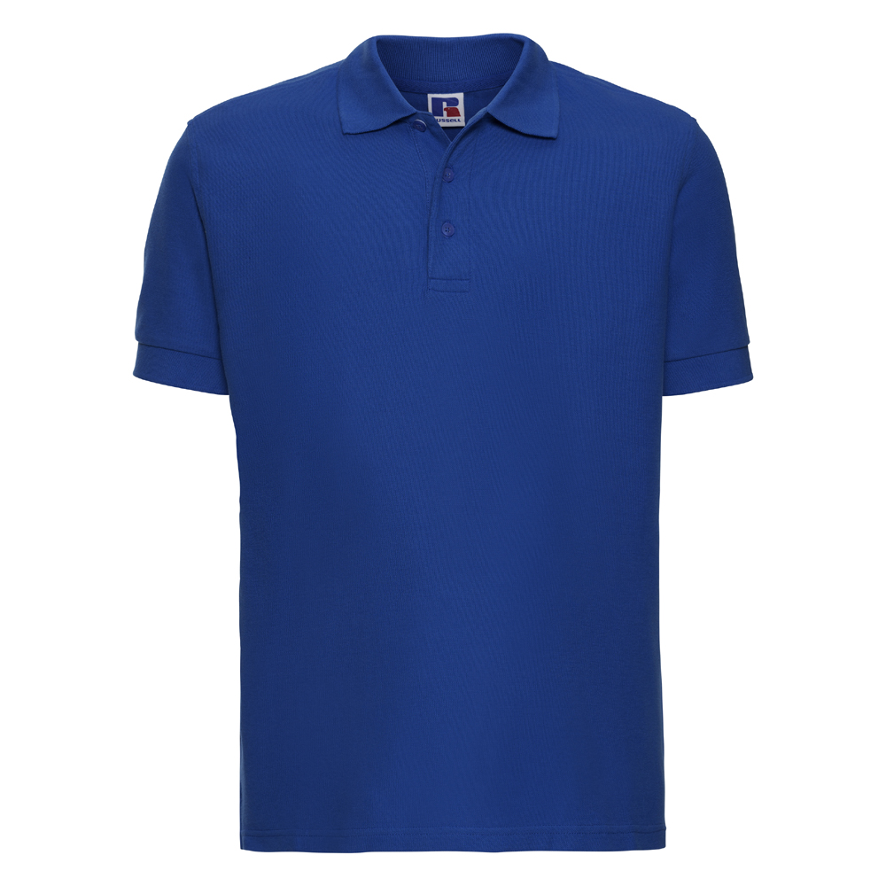 Russell Mens Ultimate Classic Cotton Polo Shirt 0R577M0 - Short Sleeve ...