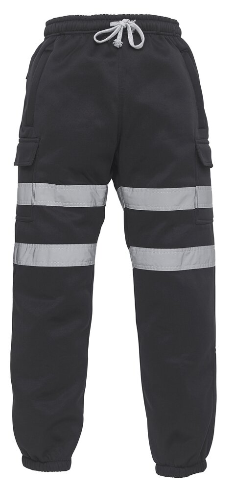 Yoko Hi-Vis Men's Jogging Pants HV016T - Work Wear Bottoms Safety ...